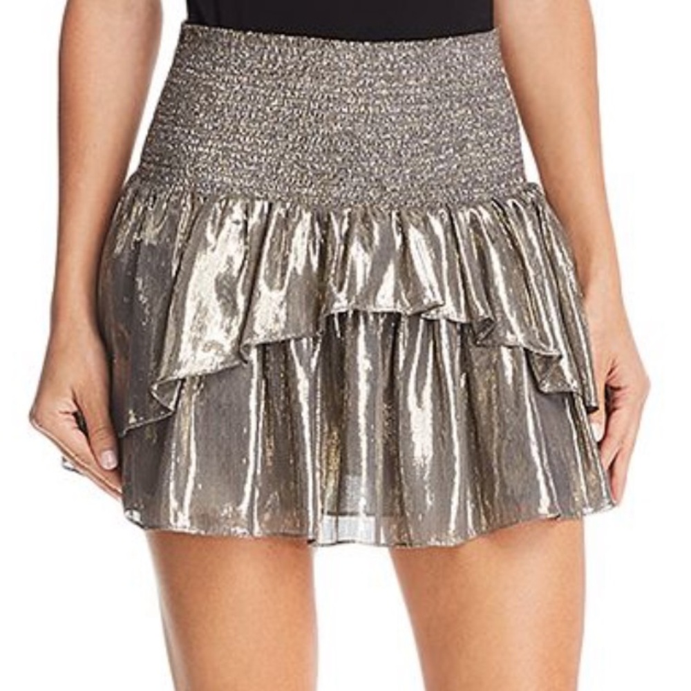 Ramy Brook Metallic Skirt